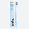 blue biodegradable toothbrush