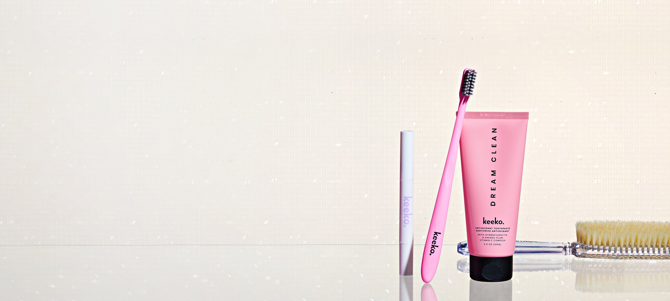 natural toothpaste bamboo toothbrush 