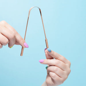 copper tongue scraper