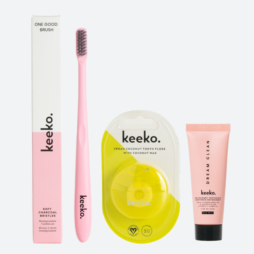 Keeko Oral Care Dental Care Travel Set